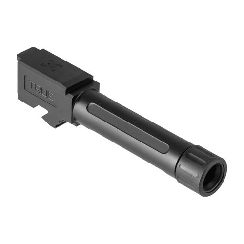 I barili filettati True Precision per Glock® 26 offrono precisione, affidabilità e compatibilità con tutti i tipi di munizioni, realizzati in acciaio inox 416R.