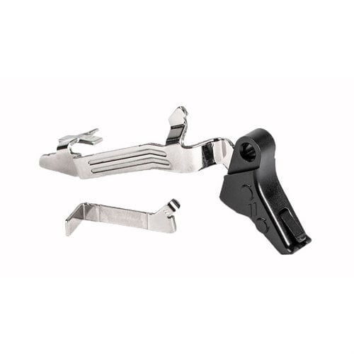 Il kit di aggiornamento Zev Pro Flat Face Trigger offre un'azione di scatto pulita e precisa, con una costruzione durevole, compatibile con i modelli Glock Gen 5.
