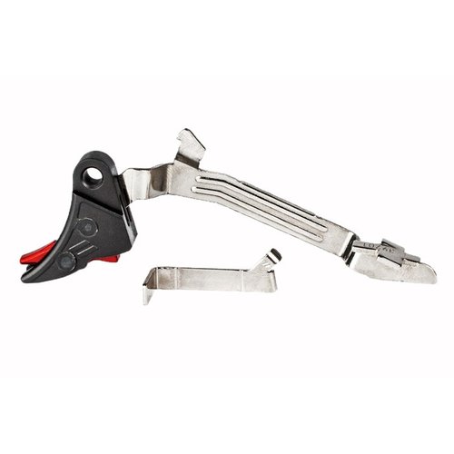 Il kit ZEV PRO CURVED FACE TRIGGER offre un grilletto pulito e preciso, progettato per prestazioni superiori e durata eccezionale per Glock Gen 5.
