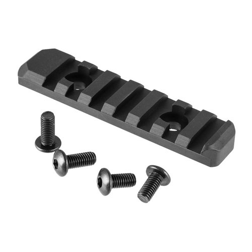 Il rail in alluminio MOE offre un facile montaggio per monopod su Whiskey-3 e X-ray chassis, con peso leggero di 1oz e fori di montaggio precisi.