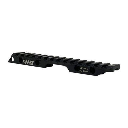 La Area 419 CZ 457 1913 Improved Scope Rail offre un livello integrato, 30 MOA di elevazione e una lunghezza aumentata per un migliore comfort visivo.