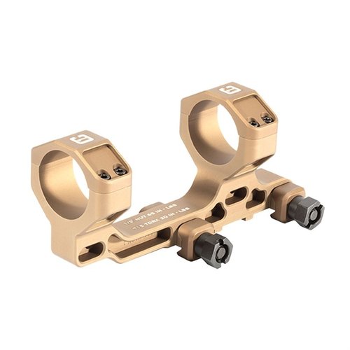 Il Badger Ordnance Condition One Modular Mount offre un offset di 1.70" per un montaggio stabile di ottiche e accessori, ottimizzando l'ergonomia del fucile.