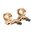 Attacco modulare 34 mm 1,70" 0 MOA, tan