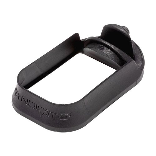 Il magwell Syndicate P80 Compact in polimero offre un design minimalista e senza attrezzi, facilitando l'inserimento dei caricatori nel PF940C™.