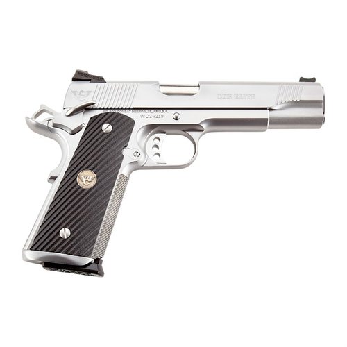 Il CQB 1911 Elite offre un design personalizzato con parti Bullet Proof®, una sicura ergonomica, e una canna da 5