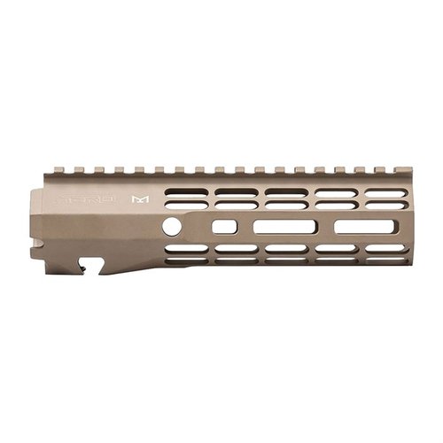 L'ATLAS R-ONE è un handguard leggero in alluminio 6061-T6, con sistema di attacco ATLAS, compatibile con AR-15 e dotato di picatinny rail per accessori.
