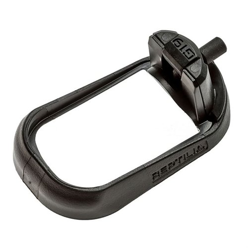 Il Black Hole Magwell per Glock 19 facilita ricariche più veloci grazie all'apertura funnellata, senza aumentare dimensioni o peso della pistola.