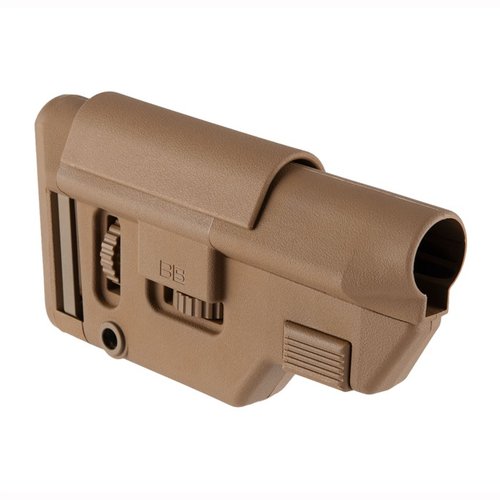 Il B5 Systems Collapsible Precision Stock offre un supporto solido per il tiro preciso, con regolazione facile, attacco M-LOK e opzioni di colore diverse.