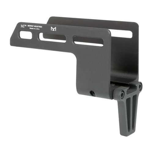 Il KELTEC KSG Light Mount offre un supporto per illuminazione e una protezione per la mano, con attacchi M-LOK e costruzione in alluminio anodizzato.