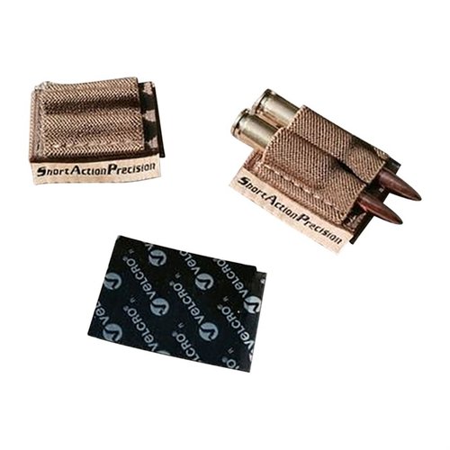 Il supporto SAP Two Round Holder 223 consente di avere sempre a portata di mano due colpi extra, facilmente attaccabile con Velcro al fucile vicino al portello di espulsione.