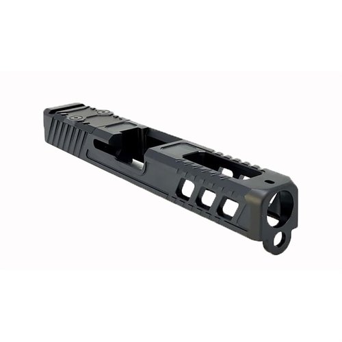 Il Marksman V4 Slide per Gen 3 G21 è realizzato in acciaio inossidabile 416, con finitura DLC PVD, accetta mirini red-dot e offre maneggevolezza migliorata.