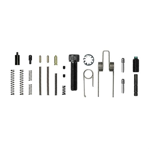 Il M5 Field Repair Kit di AERO PRECISION offre parti comuni per riparazioni rapide, garantendo che la tua arma sia sempre pronta per il tiro.