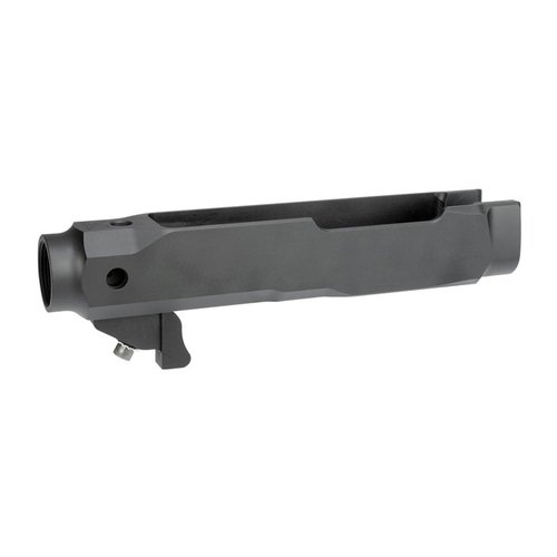 Chassis per Ruger® 10/22 TakeDown® in alluminio 6061, facile da installare, leggero e compatibile con tubi buffer AR15/M4, con garanzia a vita.