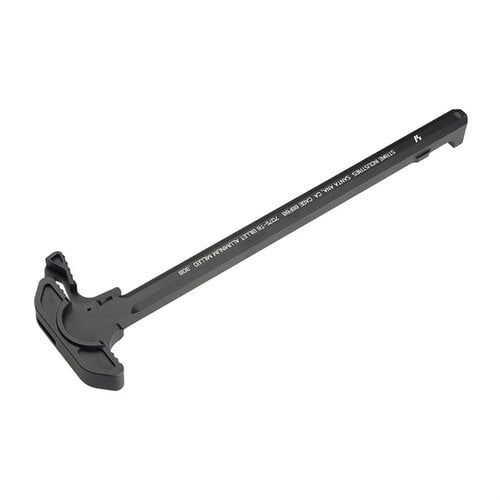 L'ARCH-EL Charging Handle di Strike Industries offre un design ergonomico, una superficie di contatto ampia e una capacità di gestione dei gas per prestazioni ottimali.