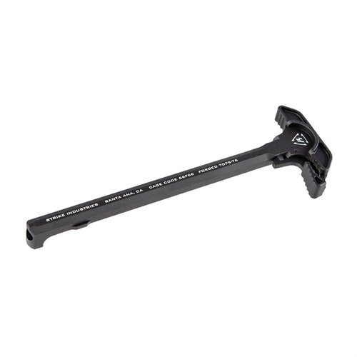 Il nuovo ARCH-EL Charging Handle di Strike Industries è realizzato in T-6 7075, con un ampio latch in alluminio, progettato per durare e funzionare in condizioni avverse.