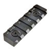 LINK QD sezione rail 6 slot nera