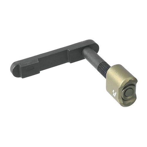 Il Strike Magazine Catch in alluminio 6061 offre un rilascio ergonomico e funzionale, con profondi intagli per un'identificazione rapida anche al buio.