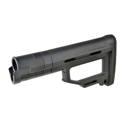 L'AR-15 Modular Fixed Stock di Strike Industries offre la versatilità di uno stock regolabile con la robustezza e l'ergonomia di uno stock fisso, adattabile con shim.