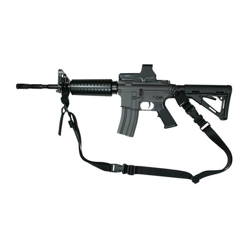 La CCS Sling è una slinga tattica convertibile 2-1, leggera e resistente, con attacco in acciaio, progettata per il massimo comfort e versatilità.