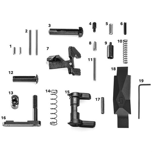 Il kit Geissele Super Duty Lower Parts offre componenti in acciaio inossidabile, migliorando la durata e l'usabilità del tuo AR-15 con parti di alta qualità.
