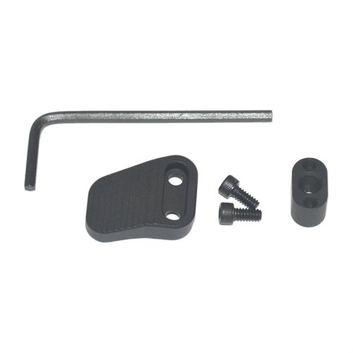 L'AR-15 B1 Extended Mag Release di Armaspec offre una maggiore lunghezza per un rilascio più facile del caricatore senza cambiare la presa, compatibile con AR standard.