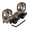AMERICAN DEFENSE MANUFACTURING 30MM 0 MOA BOLT ACTION MOUNT, FLAT DARK EARTH