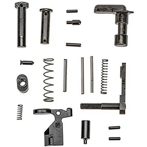 Il kit di parti inferiori AR-15 Blaster Guts offre tutto il necessario per assemblare il tuo lower, garantendo qualità e affidabilità per ogni tiro.