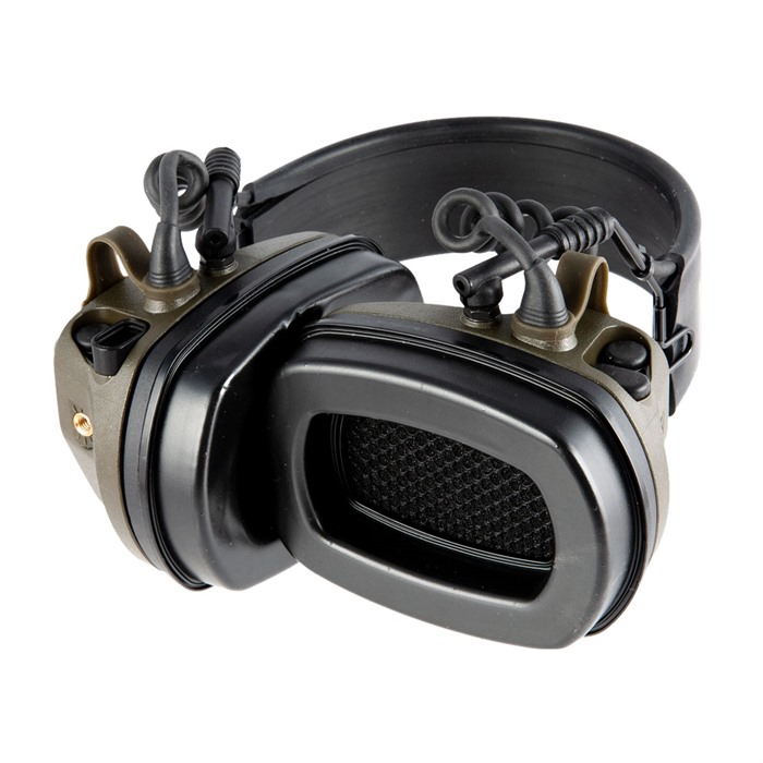 NOISEBARRIER OTTO ENGINEERING NOIZEBARRIER RANGE SA EAR MUFFS OD GREEN