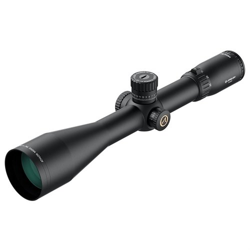 Il MIDAS TAC HD 5-25X56MM FFP offre versatilità con parallax minimo di 25 yard, 32 Mils di elevazione e vetro HD per una visione nitida a qualsiasi distanza.