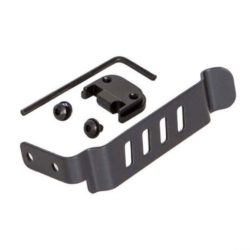 Il TECHNA CLIP AMBIDEXTROUS per SIG SAUER P365 si attacca direttamente all'arma, offre un trasporto discreto senza fondina e consente un'estrazione rapida.