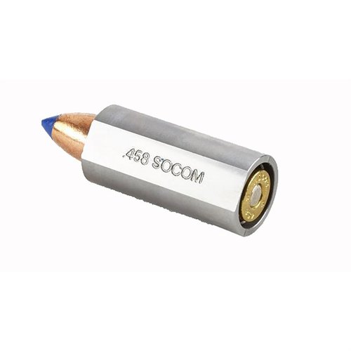 Il CARTRIDGE GAUGE .458 SOCOM di WILSON COMBAT è uno strumento essenziale per controllare la lunghezza totale, garantire il corretto headspace e prevenire l'oversizing.