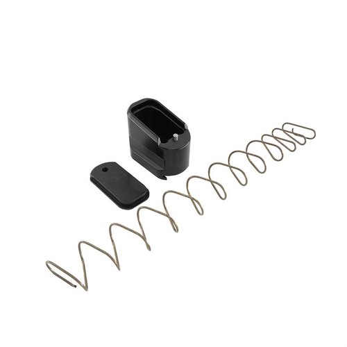 L'estensione S15 per caricatori Glock® G43X/G48 aggiunge 5 colpi, con un design per un facile accesso e una garanzia a vita. Realizzata in alluminio 6061.