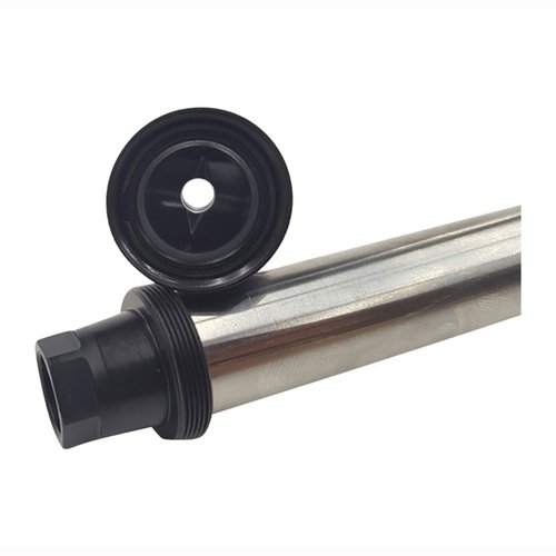 Aggiungi versatilità alla tua collezione con gli adattatori Hellfire Muzzle Brake, realizzati in acciaio inox e con finitura black-nitride per un allineamento preciso.