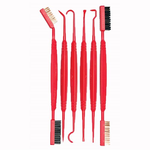 Gli ACCU-GRIP PICKS & BRUSHES di REAL AVID offrono un controllo preciso per una pulizia dettagliata, senza graffiare il metallo, perfetti per le fessure più difficili.