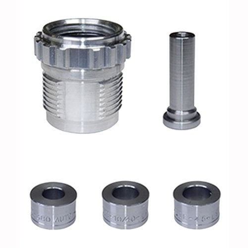 Il Lee APP Bulge Buster Kit ripristina il funzionamento delle cartucce rimless con bulge alla base, ideale per casi miscelati come 380 ACP, 10mm e 45 ACP.