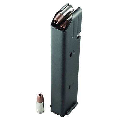 Il caricatore AR-15 DURAMAG™ SS 9mm offre un corpo in acciaio inox, una molla EverFlex™ e un caricamento facile, anche per le ultime cartucce.