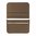 Portafoglio pieghevole Everyday, Flat Dark Earth