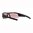Occhiali Helix Eyewear, montatura nera con lente rosa