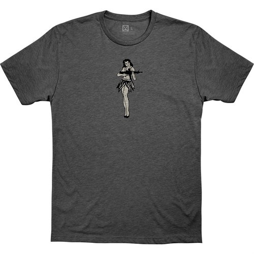 La Magpul Hula Girl T-shirt in cotone-poliestere offre un comfort eccezionale con un design atletico, cuciture resistenti e un'etichetta interna senza tag.