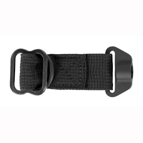 L'adattatore Sling Tail Buttstock Push Button consente di utilizzare slings a pulsante su carabine senza basi integrate, con un sistema di bloccaggio in acciaio per maggiore sicurezza.
