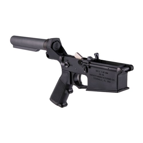 Il lower receiver SR-25 7.62mm di Knight's Armament offre un design ambidestro, un rilascio del bullone ambidestro e un grilletto a due stadi per prestazioni superiori.