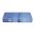 MTM Case-Gard FLIP TOP PISTOL AMMO BOX 9MM-380 ACP 200 ROUND CLEAR BLUE