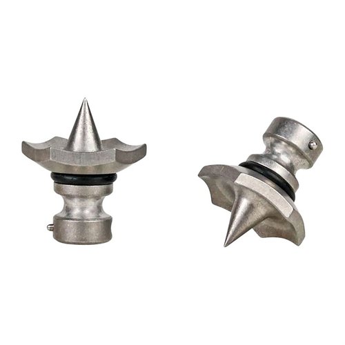 I Raider Cleat Feet per bipodi Atlas 5-H e Super CAL sono realizzati in acciaio inossidabile 416, garantendo robustezza e durata, facili da installare.