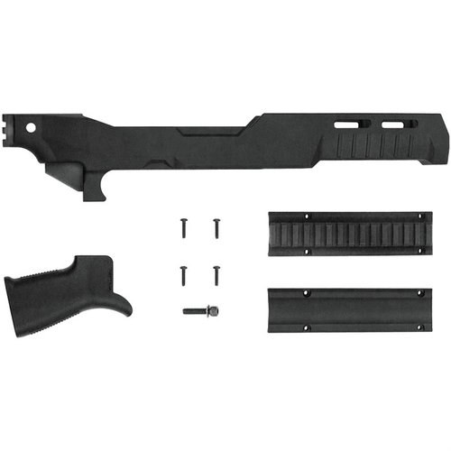 Il kit SB22 Fixed è un telaio modulare e leggero per Ruger 22 Charger e cloni, compatibile con impugnature AR-15 e accessori M1913.