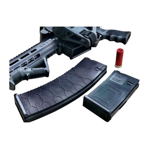 Il caricatore GEN-12 è compatibile con tutti i fucili GEN-12, supporta cartucce da 2 3/4