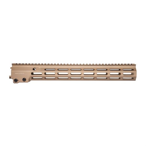 La Geissele MK16 SMR M-LOK offre rigidità superiore, installazione facile e personalizzazione massima grazie a M1913 e slot M-LOK, ideale per tiratori esigenti.