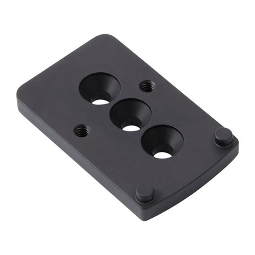 Il FAST LPVO Offset Optic Adapter Plate offre un'acquisizione del reticolo più veloce e facile, ideale per l'uso con equipaggiamento tattico e visori notturni.