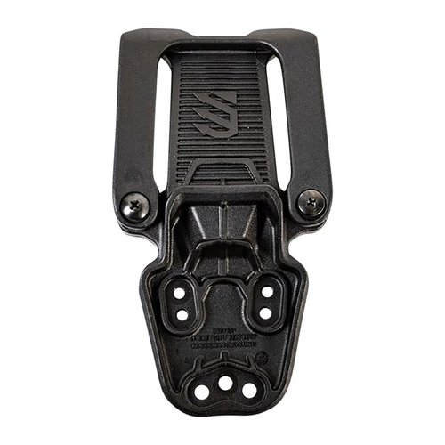 Il T-Series™ Jacket Slot Belt Loop è progettato per adattarsi a qualsiasi fondina in plastica stampata Blackhawk, offrendo versatilità e sicurezza per il tuo equipaggiamento.