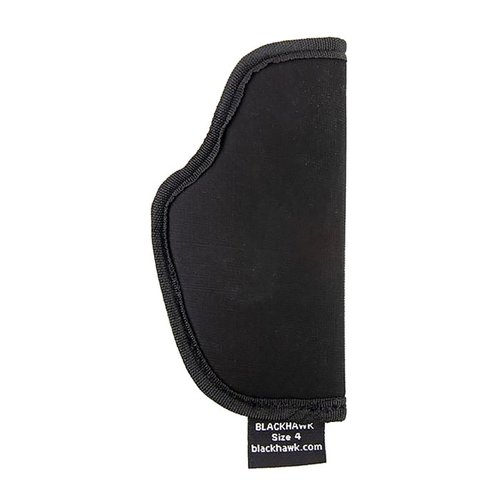 L'holster TecGrip IWB di Blackhawk offre una vestibilità comoda senza clip, è ambidestro e si adatta a una vasta gamma di armi per una discrezione premium.