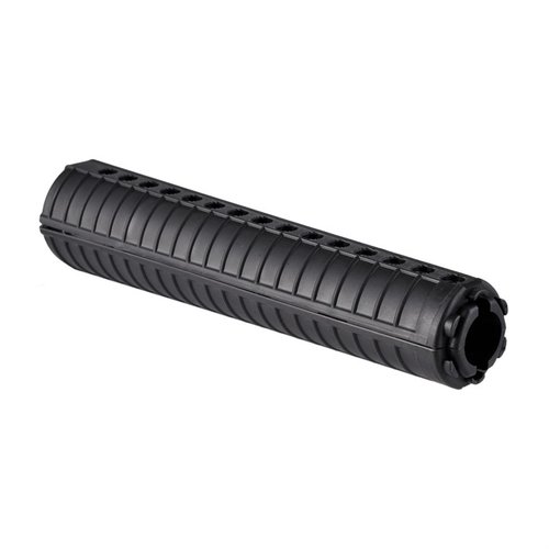 Le handguards AR-15 A2 di LUTH-AR offrono uno stile militare autentico e sono disponibili in lunghezze standard di 12" e mid-length di 9".